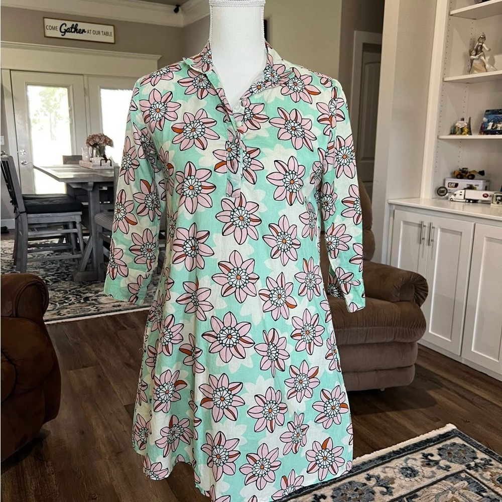 Victoria Dunn Floral Print Women's Dress